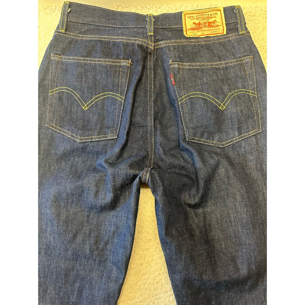 Vintage 1950s Levis Womens 701 Selvedge Big E Jeans Size 29 - Picture 12 of 16